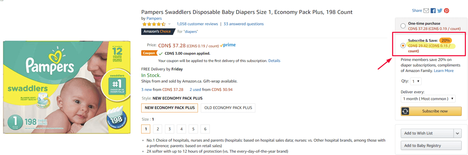 Save Money on Diapers