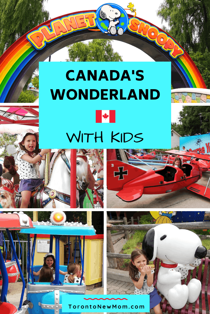 Canada's Wonderland with kids